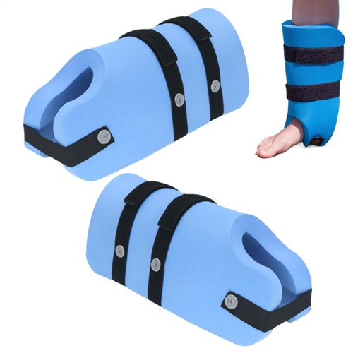 Aqua Fitness Equipment, Adjustable Foam Swim Aquatic Cuffs - Water Sports Float Ring Set | Pool Exercise Gear, Swimming Cuffs for Kicking a Ball in The Water, Walking, Jumping Jacks