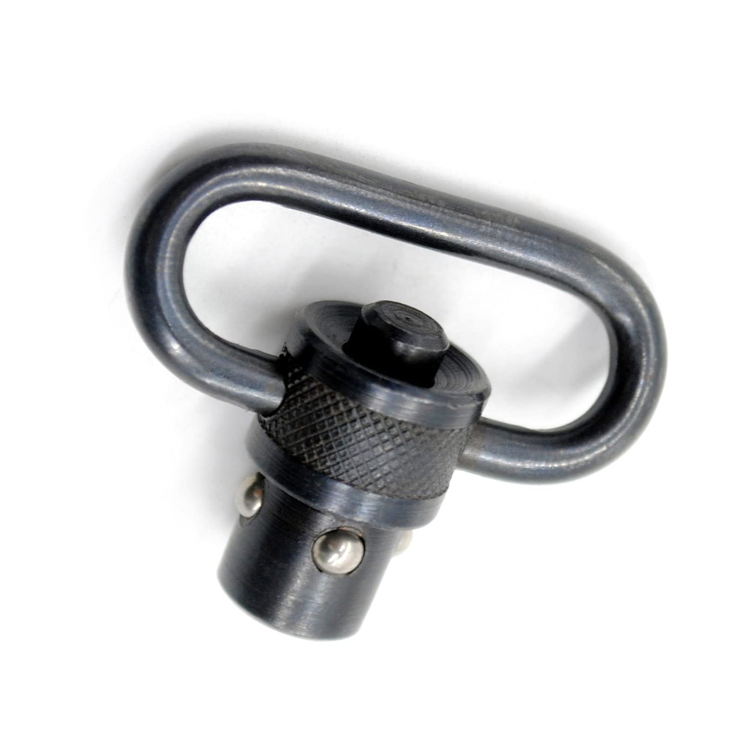 Smith's Kit 1 inch Sling Swivel Push Button Heavy Duty Quick Detachable Sling Swivel Black