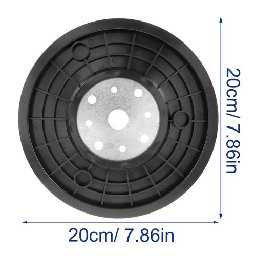 GALPADA Fitness Bike Belt Turntable Drive Wheel Replacement Part for Exercise Bicycle Durable Rotating Belt Wheel for Indoor Cycling and Fitness Bike Accessories