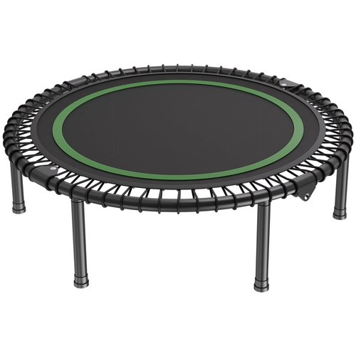 VEVOR Foldable Mini Trampoline, 40 Inch Fitness Rebounder, Max Load 330 lbs Exercise Trampoline, Stable & Quiet Indoor/Outdoor Workout, Adults