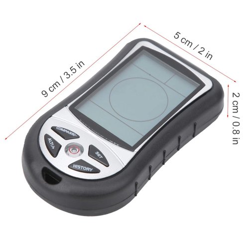 CUYT Altitude Gauge, Ideal and Simple Electronic Altitude Meter Wide for Outdoor Enthusiasts for Outdoor Activities