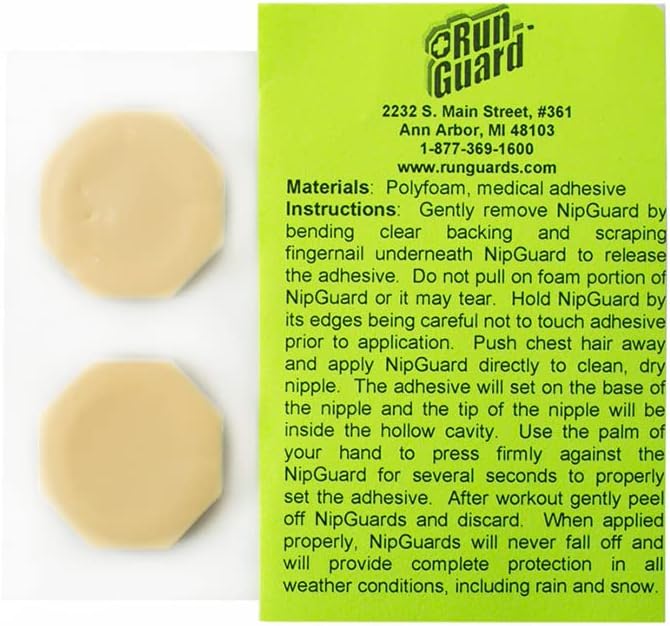 20, 60, 100 Anti-Chafing Nipple Covers for Endurance Athletes. - Guaranteed Nipple Protection Since 1998