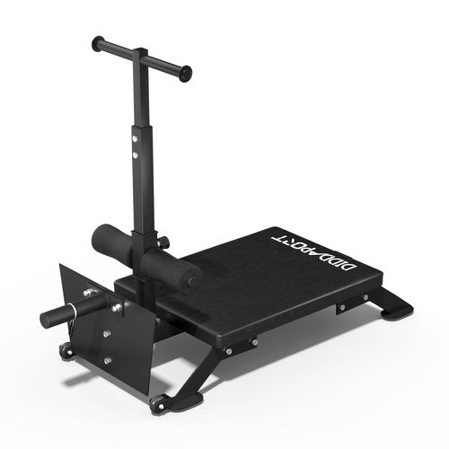 Cofiyard Nordic Curl Machine, Adjustable Hamstring Curl Bench, Glute Machine with Bands and Transport Wheels, Reverse Hyperextension Machine Home Gym