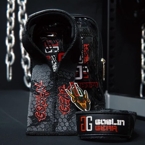 Goblin Gear 17.5" Super Duty V-Straps (1 Pair) - Lifting Wrist Straps for Weightlifting - Weight Lifting Wrist Wraps Straps for Deadlift ??Gym Straps for Powerlifting, Strength Training, Bodybuilding, Deadlift - Workout Gym Equipment for Men & Women