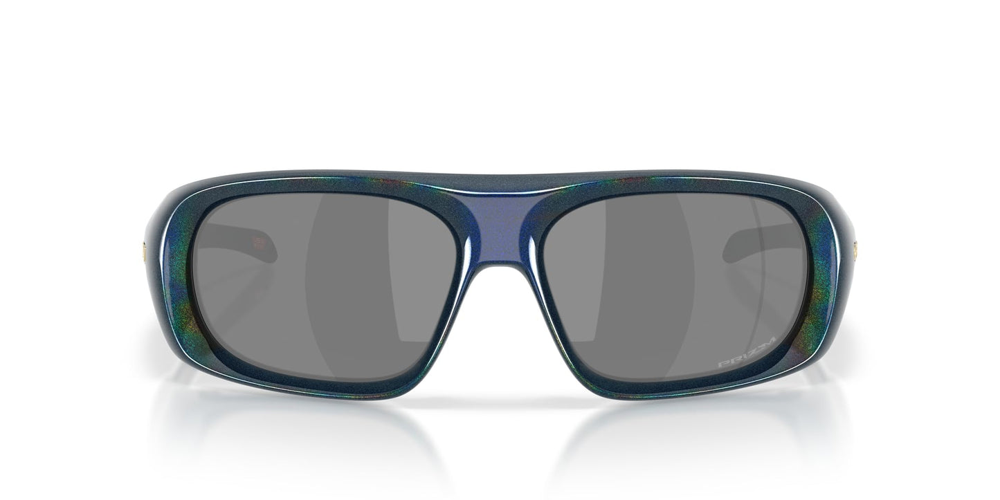 Oakley Sunglasses for Men and Women - OO9491 Belleville Rectangular Sunglasses Prizm Lenses - Abyss Spacedust/PRIZM Black - Size 61