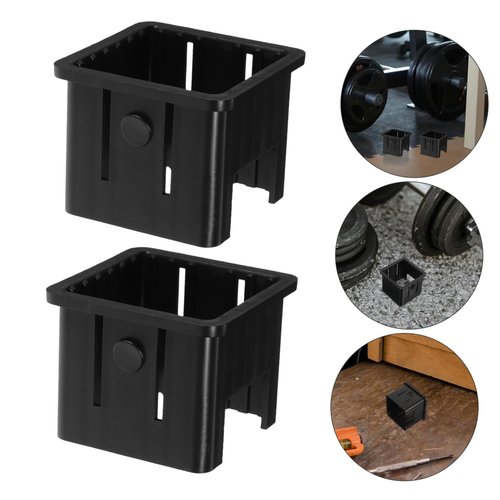 BCOATH 4Pcs Hollow Tube Bushing Inserts for Fitness Equipment Sliding Tube Sleeves Compatible with Various Exercise Machines Friction Reducing Design for Surface Protection