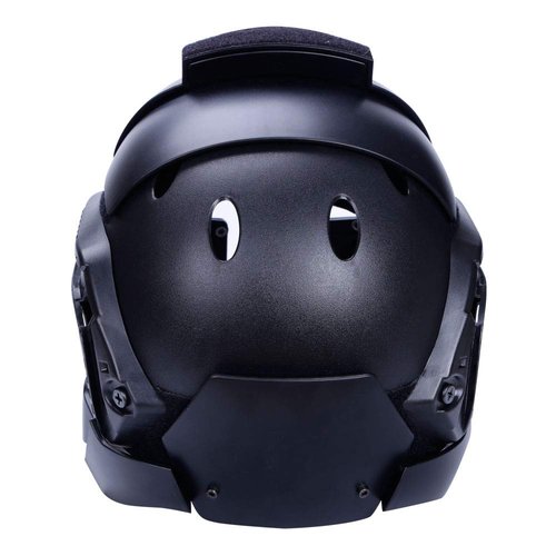 Tactical air Gun Full face Protective Helmet, Sorta-Kinda Mandalorian/Boba Fett/Galac-Tac Style Helmet, Suitable for air Gun Paintball, CS Outdoor Sports Military Film
