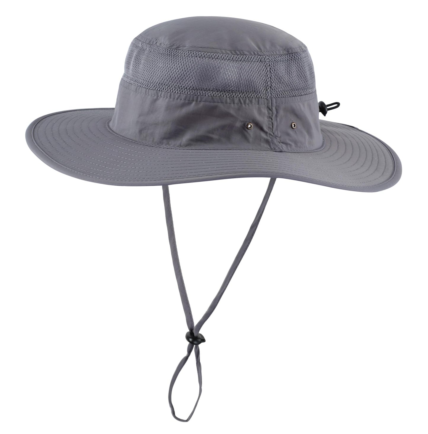 Home Prefer UPF 50+ Men's Sun Hat Wide Brim UV Sun Protection Bucket Hat for Mens Fishing Hat Womens Beach Safari Garden Golf (Dark Gray)