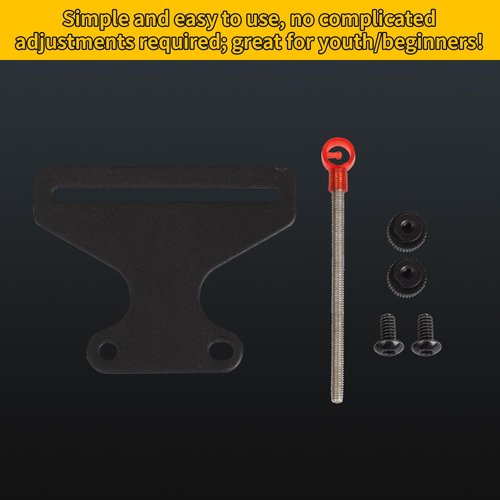 SPG Recurve Bow Sight for Beginner - Archery Recurve Simple Single Pin Bow Sight for Youth Adult Traditional Recurve Bows Aiming Practice