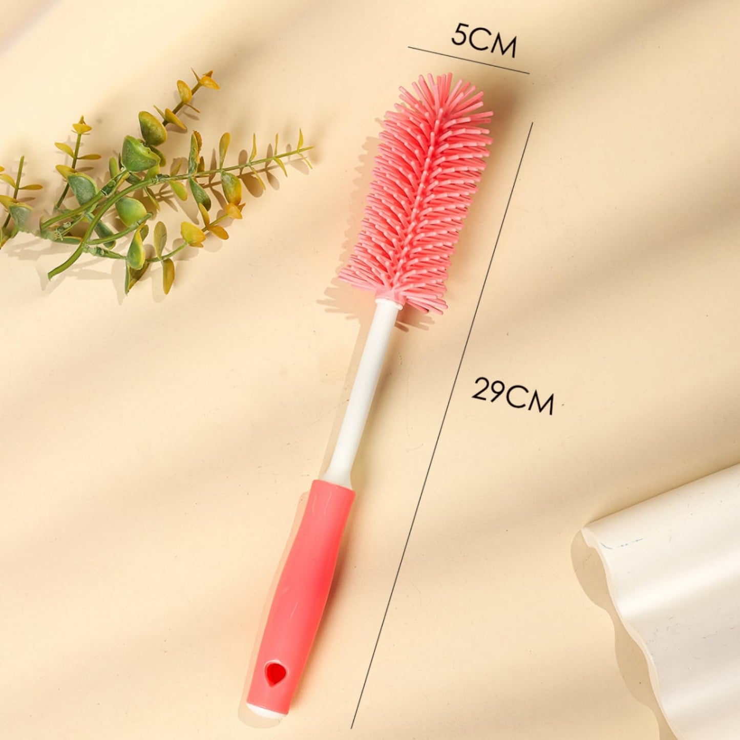 Water Bottle Brush for Owala, Straw Cleaner Brush for Owala/Stanley/Yeti Tumblers, 3 in 1 Cap lid Brush for Owala 16oz/24oz/32oz/40oz Water Bottles (Blue)