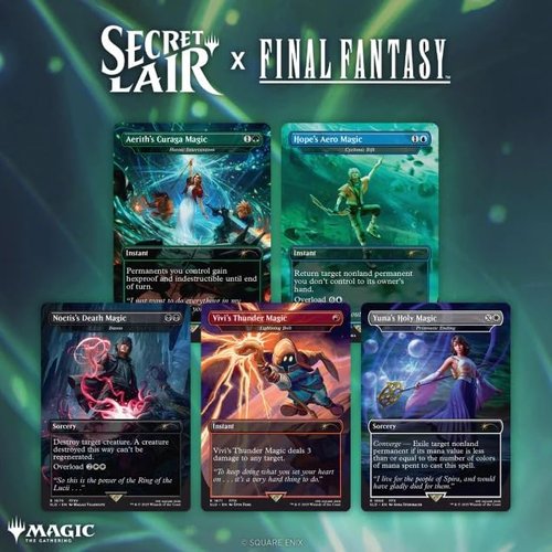 Magic the Gathering Secret Lair x Final Fantasy: Grimoire (English) - Non-Foil Edition