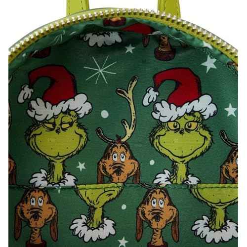 Loungefly Dr. Seuss' How the Grinch Stole Christmas! Santa Cosplay Mini Backpack