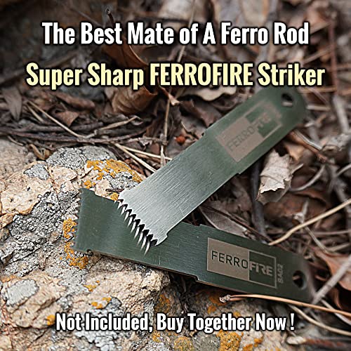 Mini Small Premium Ferro Rods - 3 Inch, Pack of 20, Fire Starting Tool