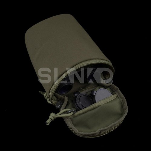 SIANKO NVG Tactical Storage Pouch,Molle Binocular Admin Organizer Bag,Multifunction Military Outdoor Airsoft Paintball Hunting Gear Vest Belt Attachments (CP/BK)