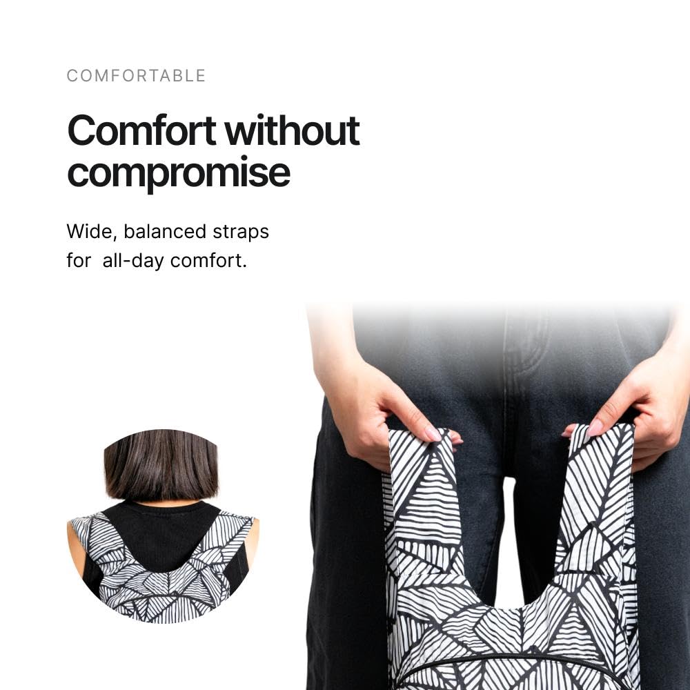 Nanobag Daypack - Ultralight 16L Foldable Travel & Hiking Backpack, Reusable, Packable, Collapsible Bag for Men & Women