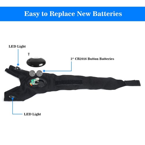 MOIPEJO LED Flashlight Gloves, Gifts for Men Him Boyfriend Husband, Cool Gadget Finger Lights Waterproof for Camping Fishing Repairing, Fathers Day Christmas Birthday Gift