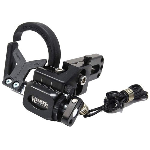 Hamskea Archery Solutions Hybrid Hunter Pro Right Hand Black Micro Tune Arrow Rest (210772)