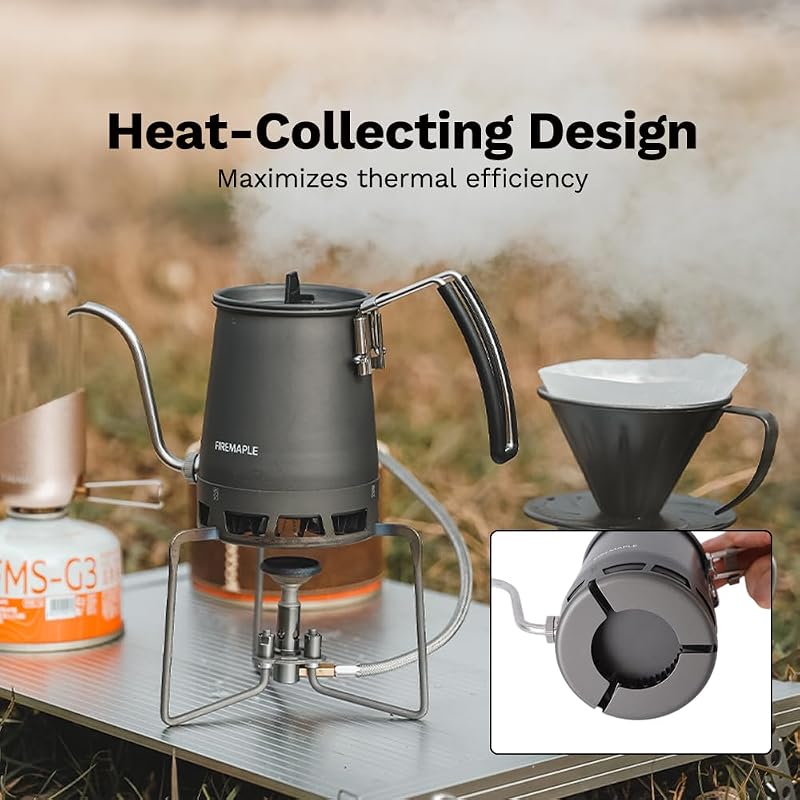 Fire-Maple Petrel 350ml Gooseneck Pour-Over Kettle - Ultralight Aluminum