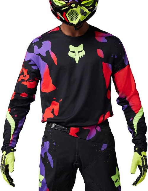 Fox Unisex Adult Blouse 360 Throttle Black XXL