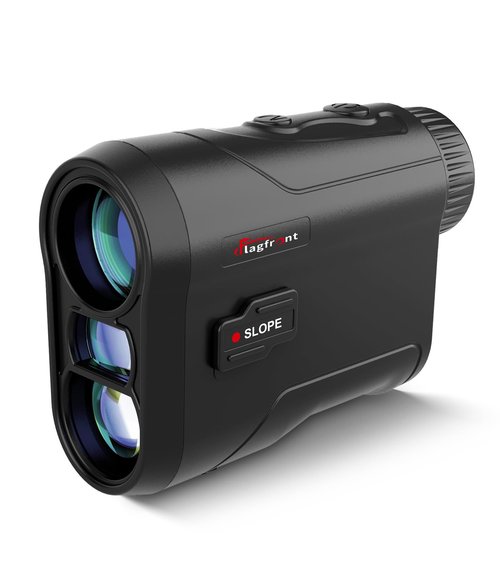 Golf Rangefinder with Slope, 1000 Yards Range Finder Golf, 6X Magnification, Flag Locking Vibration, Recharable Laser Range Finder