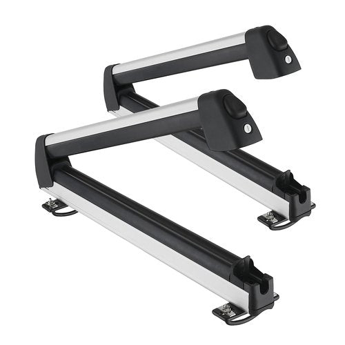 Snowboard roof Rack for Fishing Rods Skis Snowboard Skateboard Kayak Paddles Water Skis & More Rides Quietly Universal Mounting Easy to Use and Locking