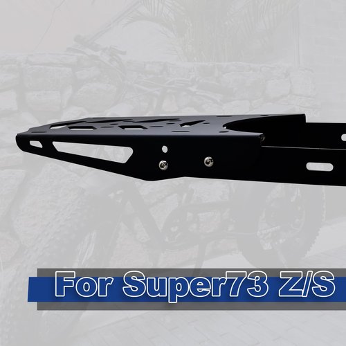 Rear Bike Rack Aluminum Compatible with Super73 Z/S Bike Luggage Rack Electric Bike Accessories