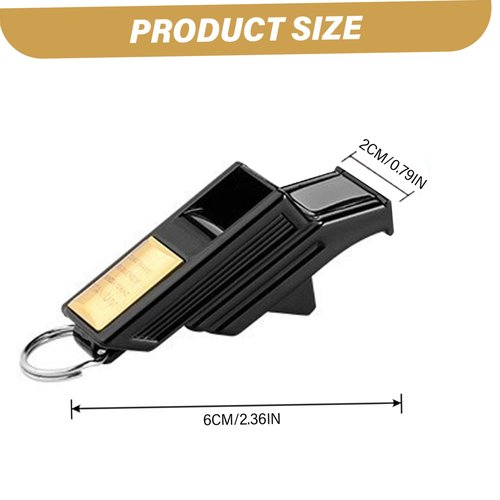 Whistle for Coaches, Plastic Referee Whistle with Strong Sound Penetration, Loud for Refereeing, Various for Outdoor