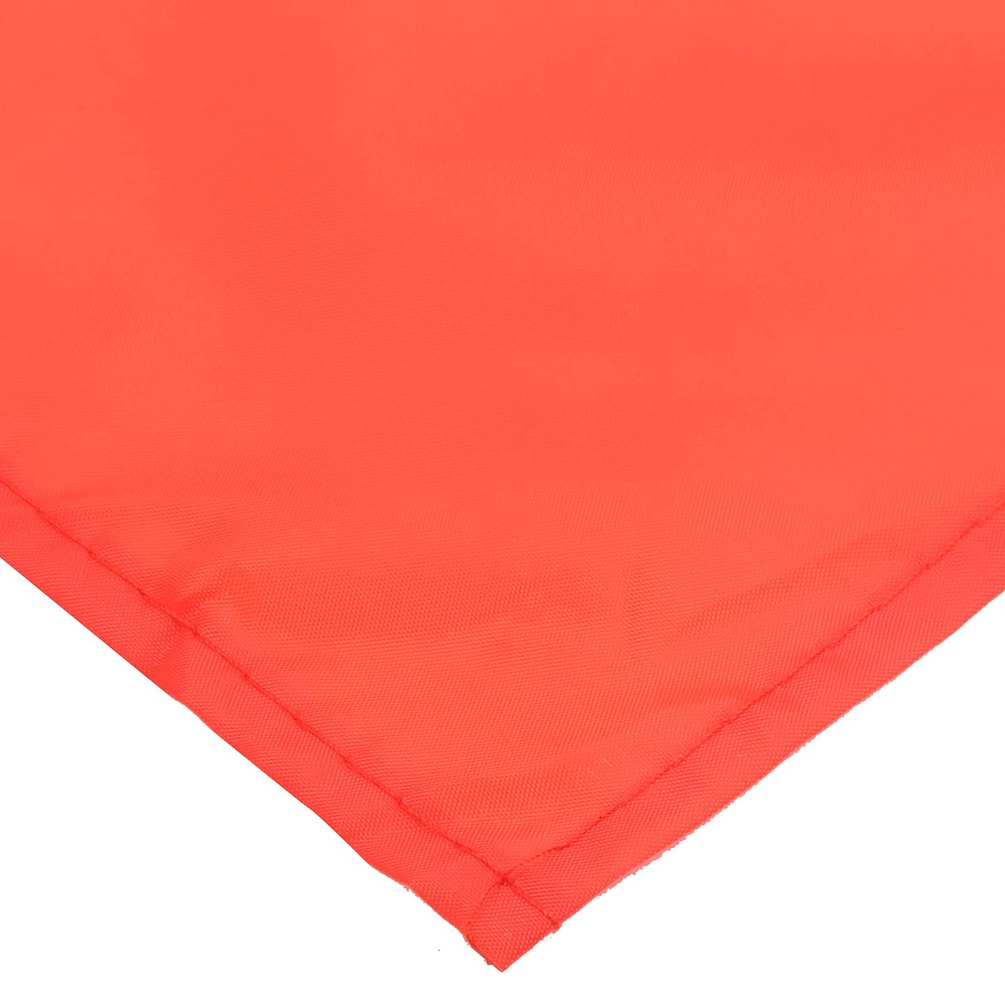 2Pcs Sports Referee Flag, Stainless Steel Hand Flag Red Signals Flag Sponge Handle Special Patrol Sports Linesman Flags, Official Performance Flag for Football Soccer Volleyball Tracks Sports (Red)