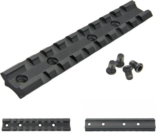 Gotical One Piece Scope Base for Break-Open Muzzleloader Rifles, Aircraft-Grade 6063 Aluminum, Matte Black Scope Base, 4 x 1½ Inch Screws and Wrench Included
