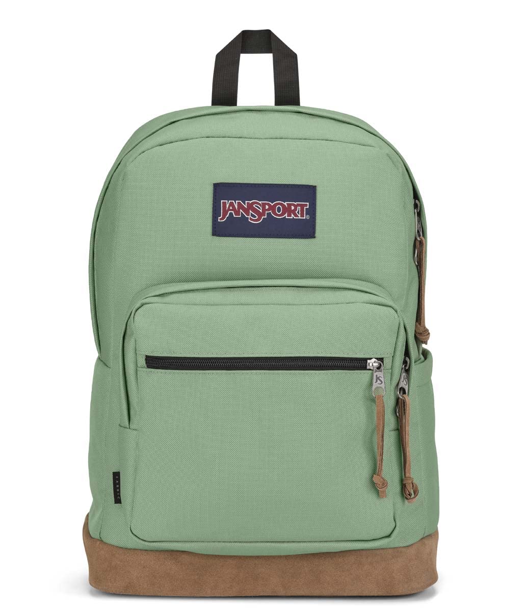 JanSport Right Pack Backpack - Durable Daypack with Padded 15" Laptop Sleeve, Spacious Main Compartment & Integrated Water Bottle Pocket - Loden Frost