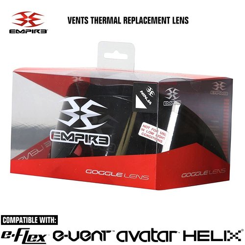 Empire Paintball Mask Lens, Black (22228)