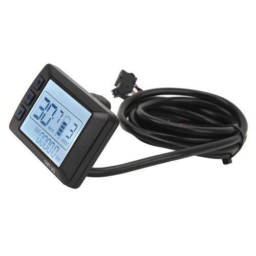 Electric Bike LCD Display Panel, 24v 36v 48v Electric Bike LCD Display Control Panel, with Sm Connector Waterproof LCD M3 Electric Scooter LCD Display