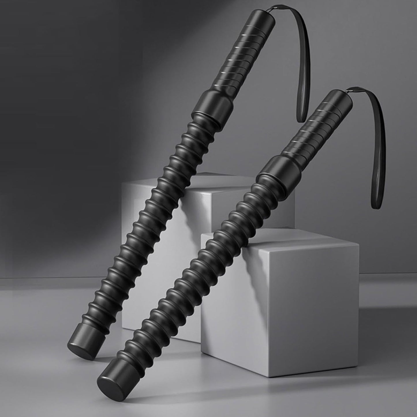 2025 2-Piece Battle Ropes for Home Gym Muscle Building Workout Ropes Portable Strength Conditioning Equipment (Rope with Bag)