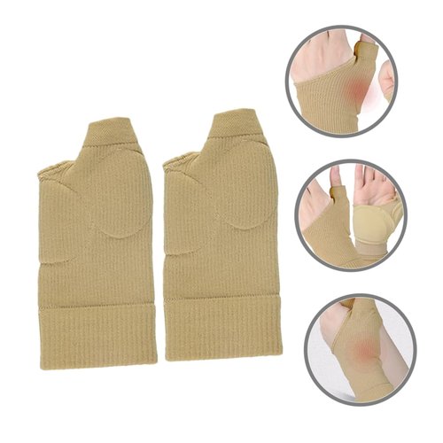 Beaupretty 1 Pair Sports Compression Gloves Wrist Support Wrist Brace Thumb Stabilizer Workout
