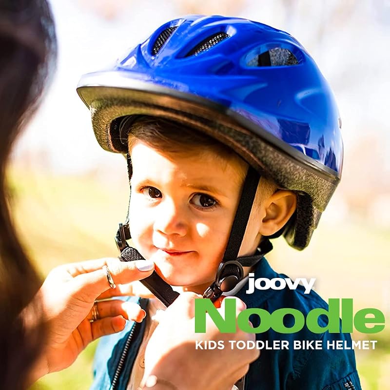 Joovy Noodle Kids Bike Helmet S-M Blueberry (Medium) - Adjustable, Ventilated