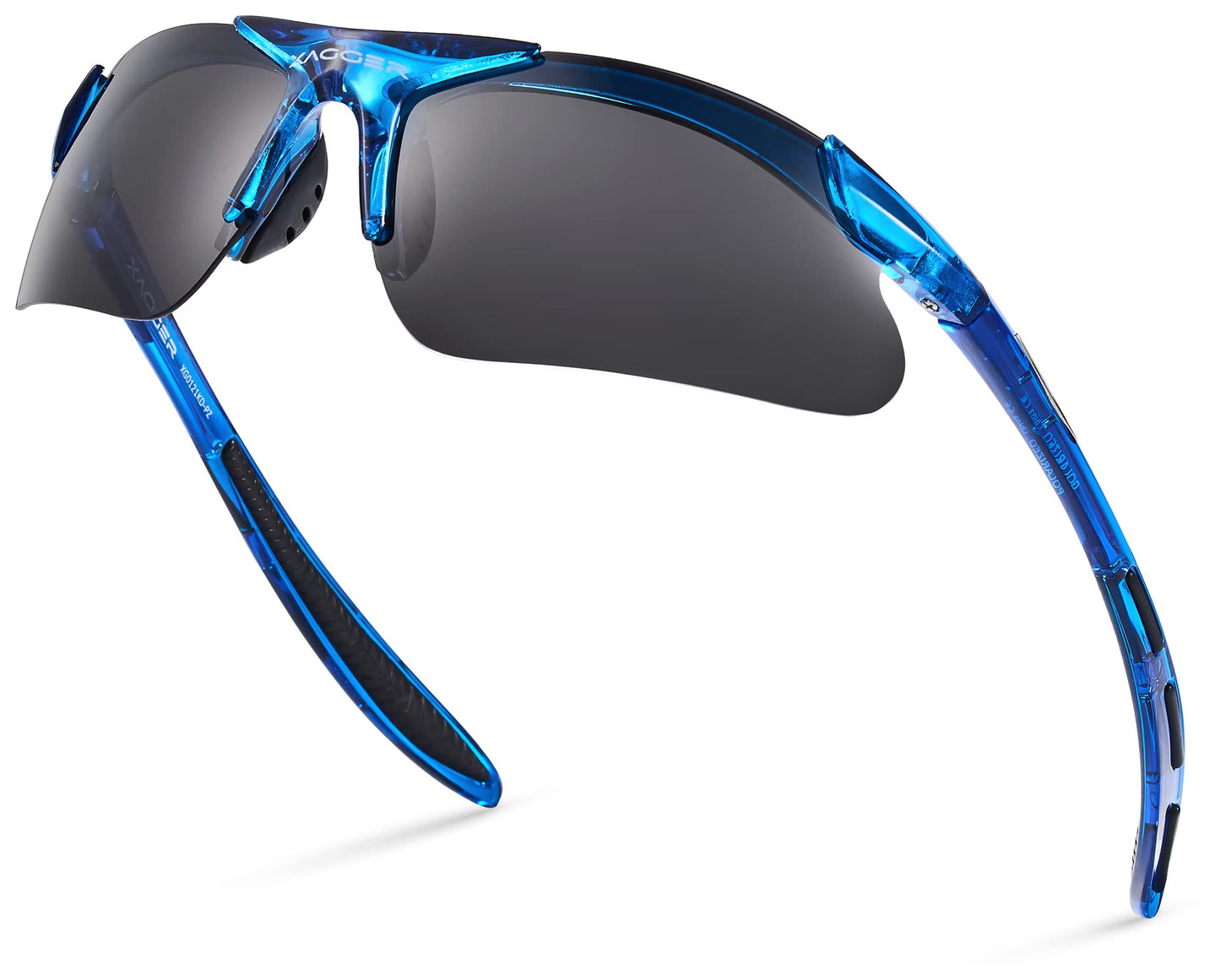 Xagger Kids Youth Polarized Sports Sunglasses for Boys Girls Baseball Softball Glasses TR90 Frame