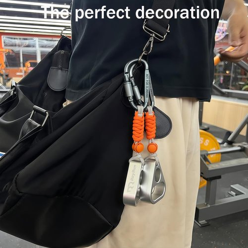 Portable Fingerboard Trainer - Metal Alloy Climbing Hangboard for Rock Climbers, Compact Strength Training Tool with Keychain Design Ideal Gym Gift for Fitness Enthusiasts