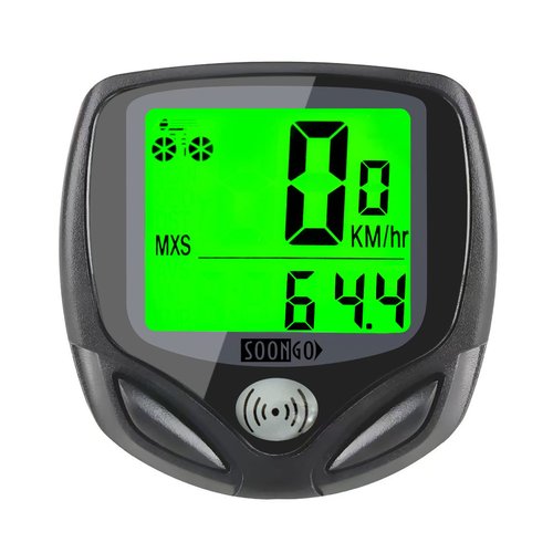 Bike Speedometer, Bicycle odometers,Bicycle Speedometer Wireless Cycle Bike Computer Waterproof Bike Odometer with LCD Display Speedometer Accurate Speed Tracking & Multi-Function