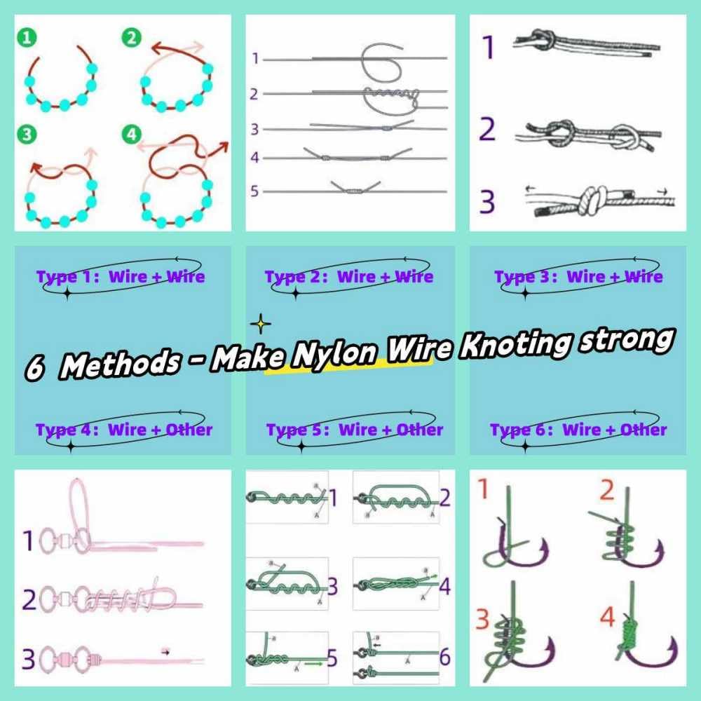 Aboda Clear Fishing Wire Dia. 0.2 mm to 1 mm 656ft Fishing Line for Crafts Hanging Beading Clear String for Hanging Decorations Balloons Garlands with Crimp Sleeves 17lb Test