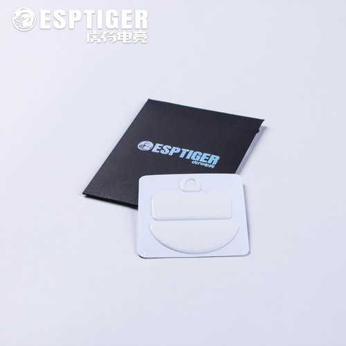 ESPTIGER Snow Mouse Skates for Razer Viper V3 Pro - PTFE, Tactile Control, 3M Adhesive, White