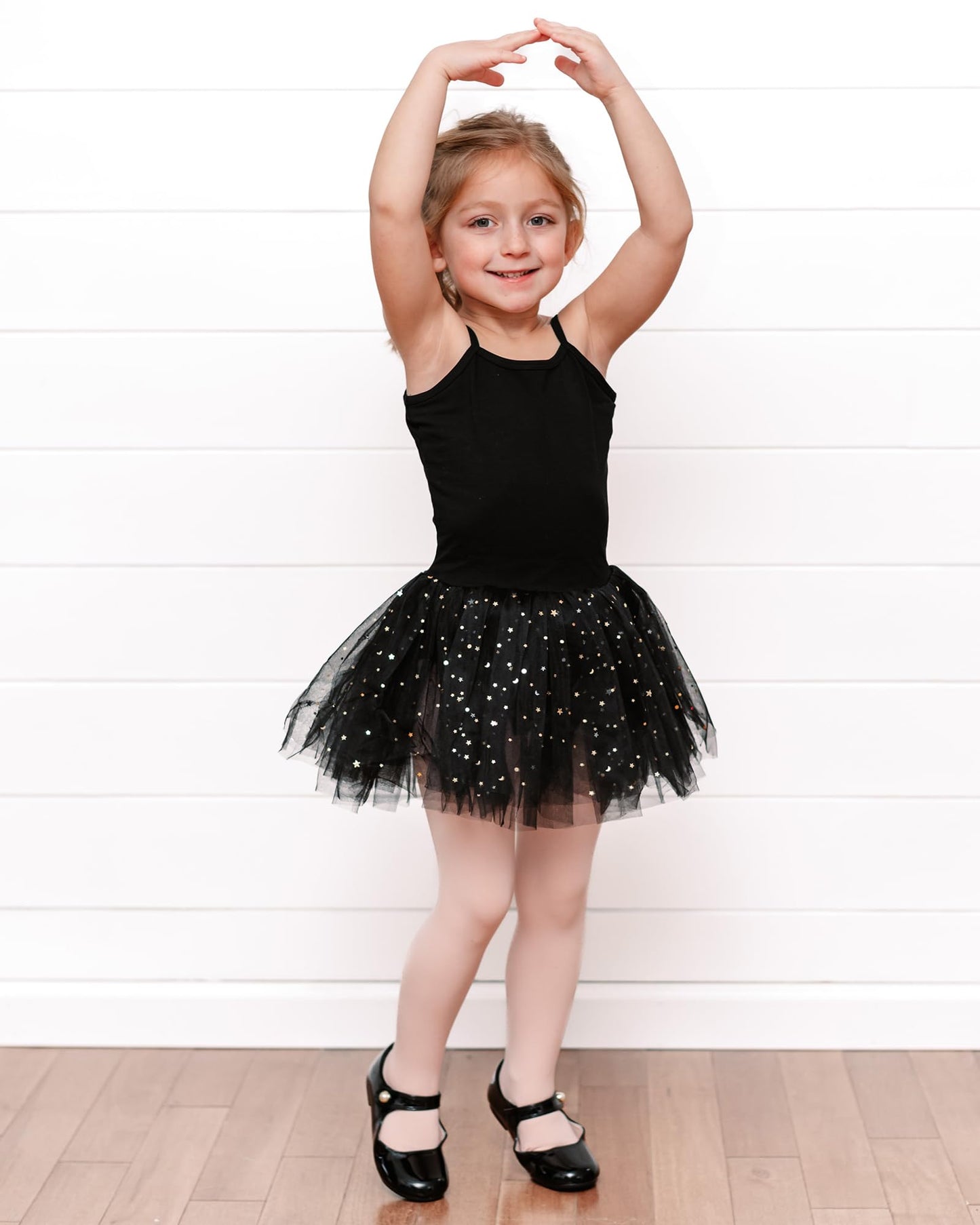 Stelle Girls' Ultra Soft Pro Dance Tight/Ballet Footed Tight(Toddler/Little Kid/Big Kid),2BP,S