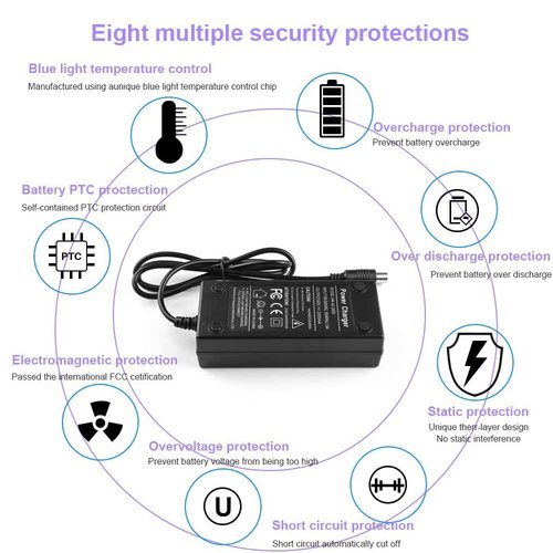 42V 2A Power Adapter for Bird & Lime Charger - Bird, Skip, Lime, Lime-S, Skip, Spin Xiaomi M365 - Charger