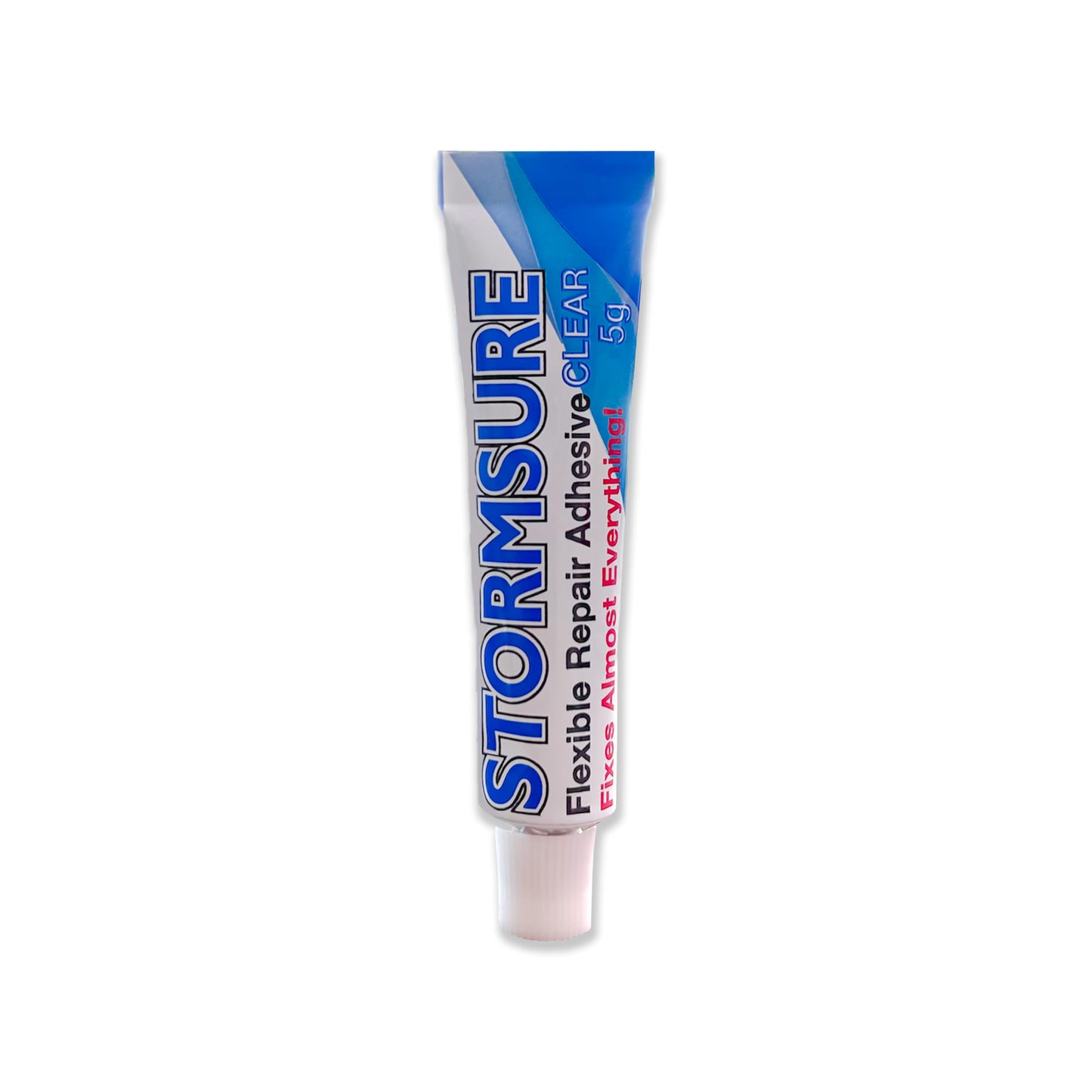 Stormsure Flexible Repair Adhesive: (3 x 5g) Clear Glue - Highly Durable, Waterproof Glue for All Repairs