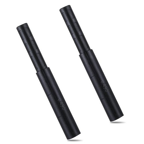 Quilax 2Pcs Golf Club Shaft Extension, Golf Club Extensions Steel Shaft Extension Putter Shafts Clubs Extensions for Wood Putter