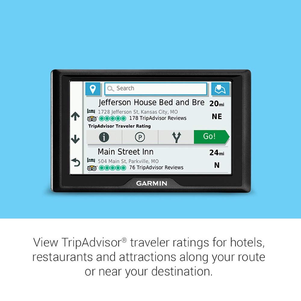 Garmin Drive 52, GPS Navigator with 5 inch Display, Simple On-Screen Menus and Easy-to-See Maps (Renewed)