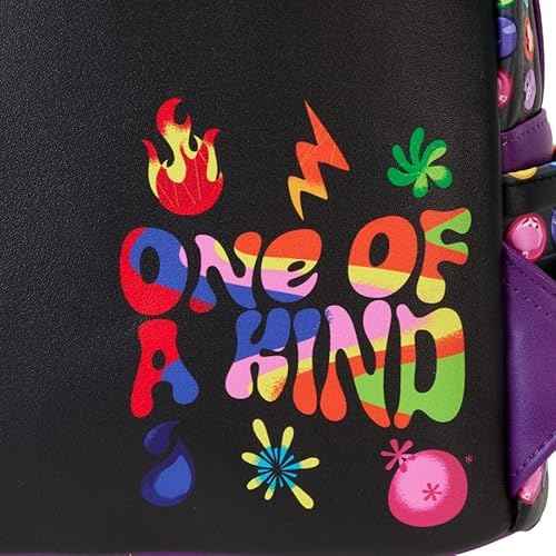 Loungefly Pixar Inside Out 2 Core Memories Spinning Wheel Mini Backpack