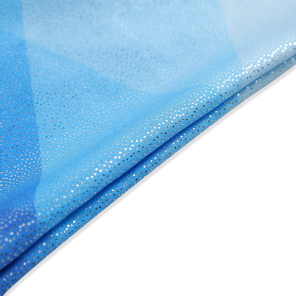 Leotards for Girls Gymnastics Unicorn Athletic Dance Wear Shiny Rainbow Blue Hotpink (White Blue, 3-4T)