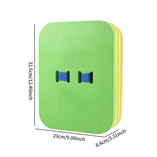 Aymzbd Back Float Swim Trainer,Swim Bubble Multiple Layers Adjustable Belt,Buoyancy Aid for Beginners Playing Pool Beach Adults Kids, Green