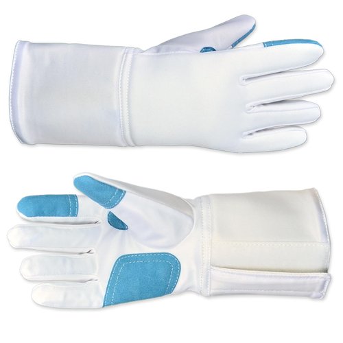 FEFOSAEP Fencing Gloves - Washable Anti-Skid Practice Fencing Glove - Junior Fencing Gloves for Epee Foil and Sabre (7, Right)
