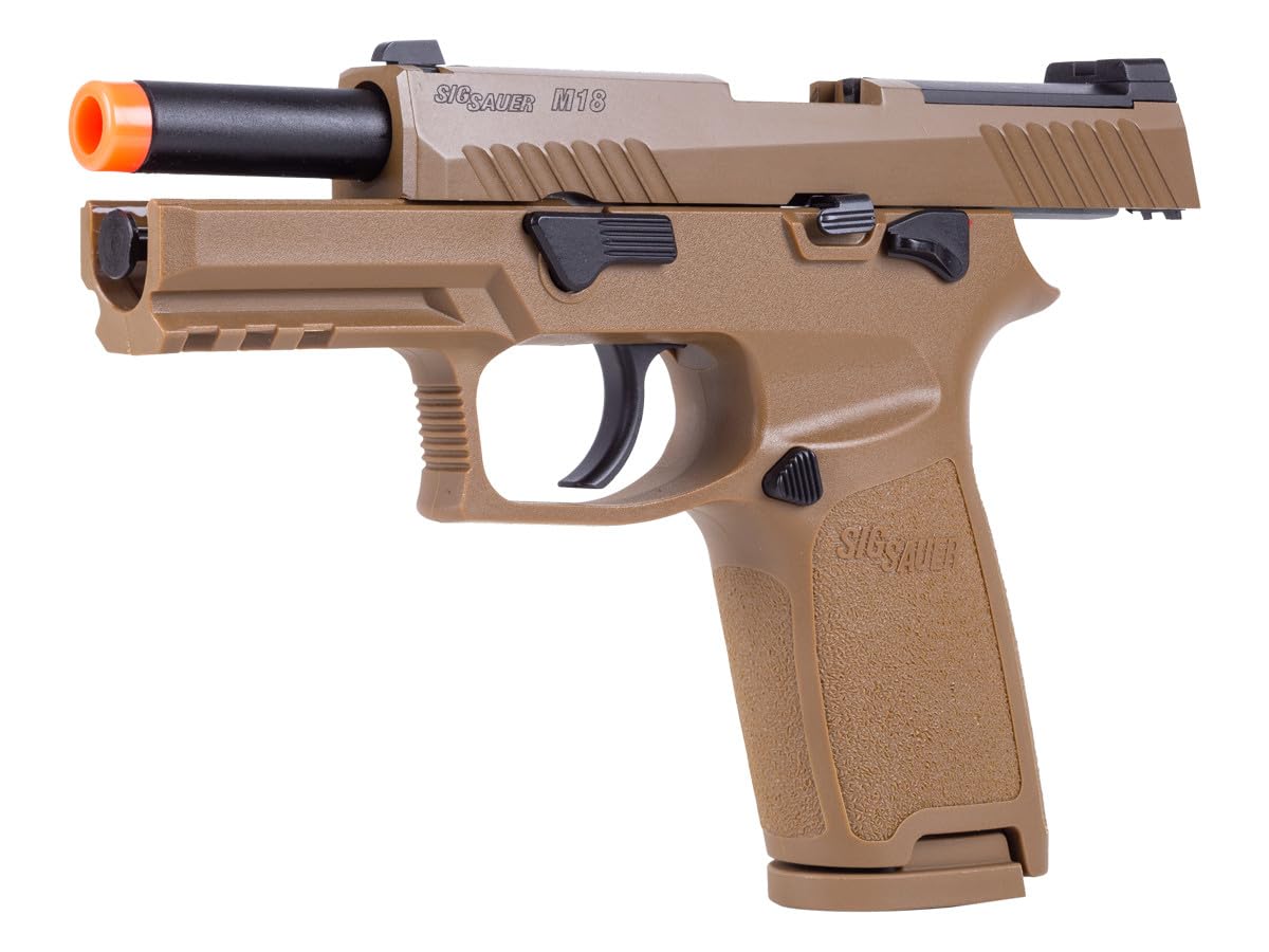 Sig Sauer ProForce 6mm BB Caliber 21rd Green Gas Powered Optic-Ready M18 Green Gas Blowback Airsoft Pistol
